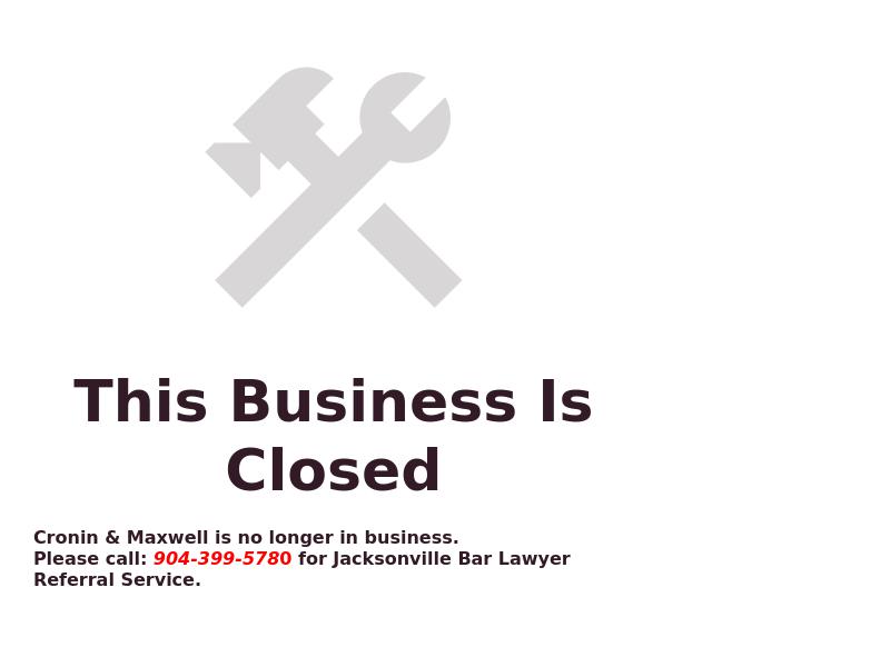 Cronin & Maxwell, PL - Jacksonville FL Lawyers