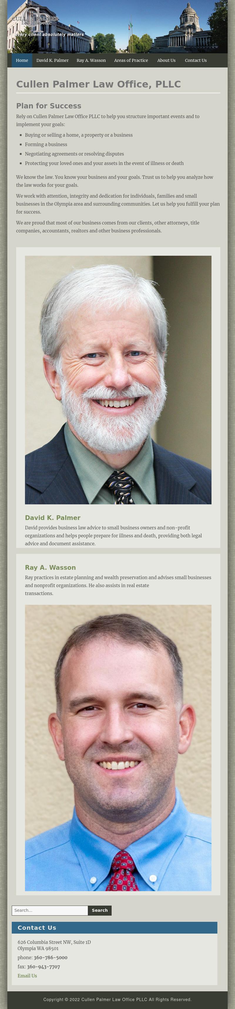 Cullen Palmer Law Office, L.L.P. - Olympia WA Lawyers