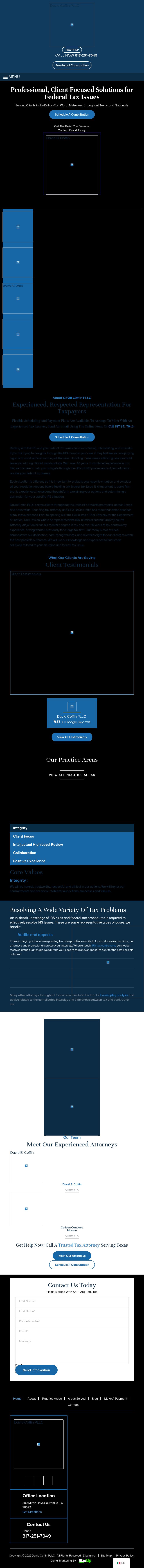 David Coffin PLLC - Southlake TX Lawyers