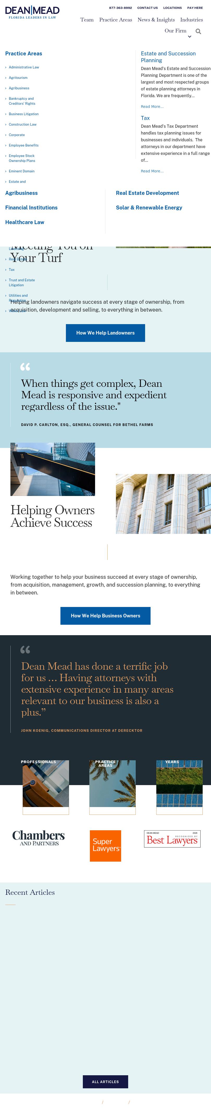 Dean, Mead, Minton & Zwemer - Fort Pierce FL Lawyers