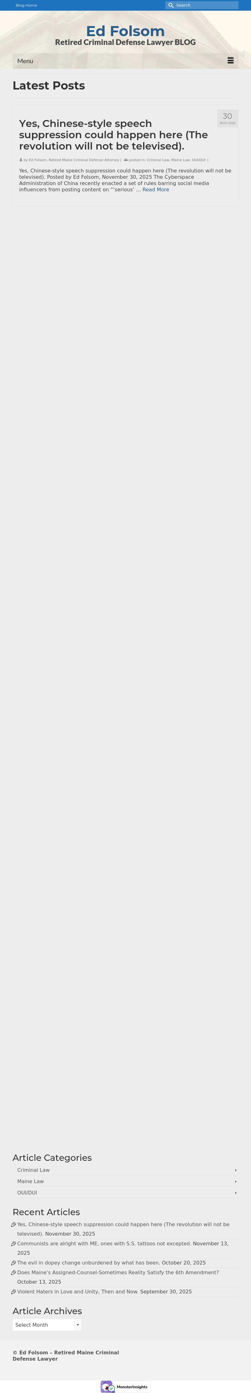 Edmund R. Folsom - Biddeford ME Lawyers