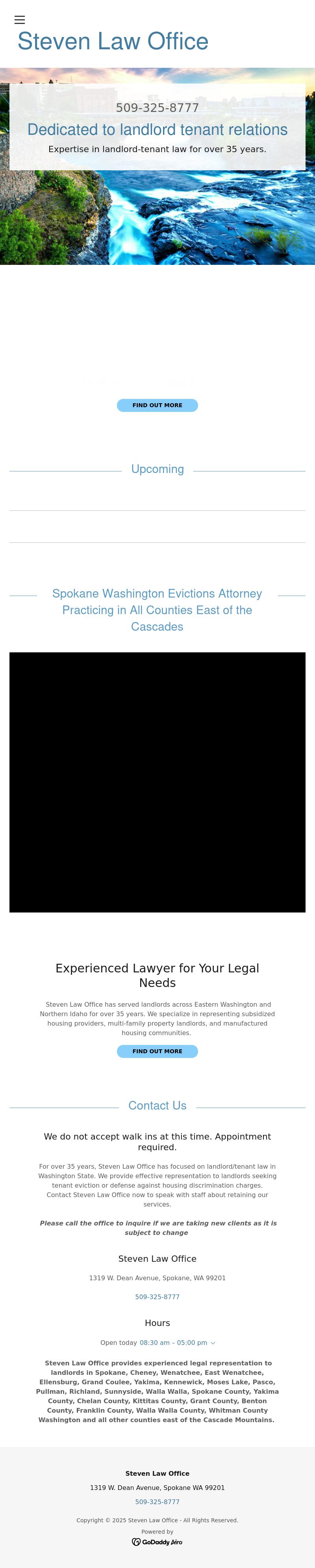 Eric M. Steven, P.S., Attorney at Law - Spokane WA Lawyers