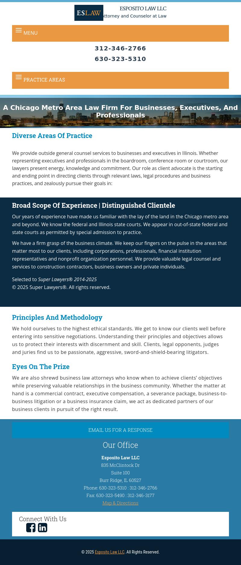 Esposito & Staubus LLP - Burr Ridge IL Lawyers