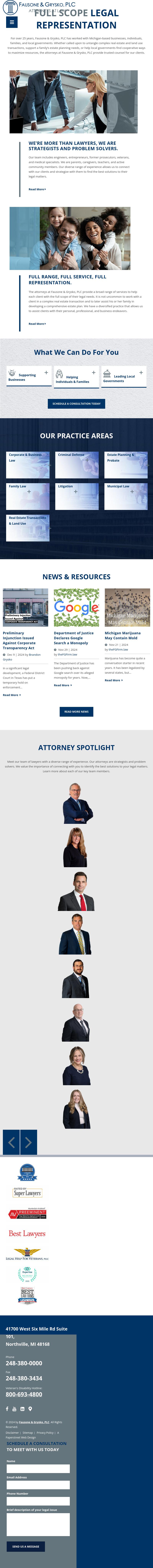 Fausone Bohn, LLP - Howell MI Lawyers