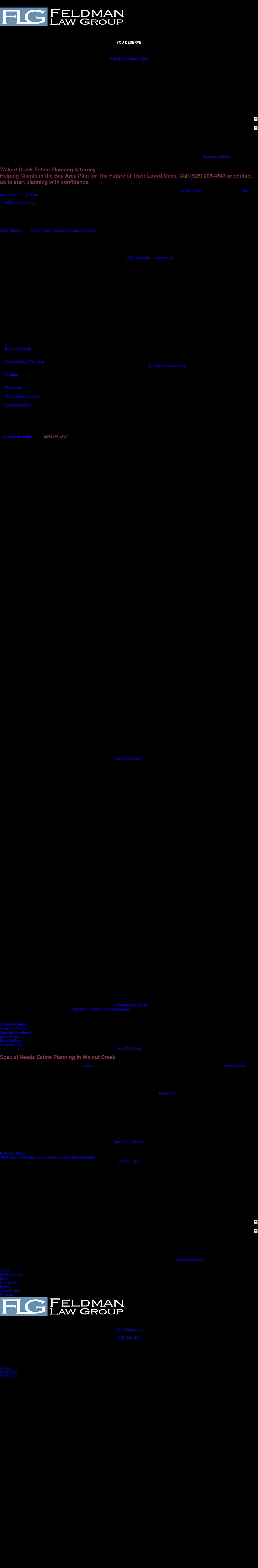 Feldman Law Group - Walnut Creek CA Lawyers