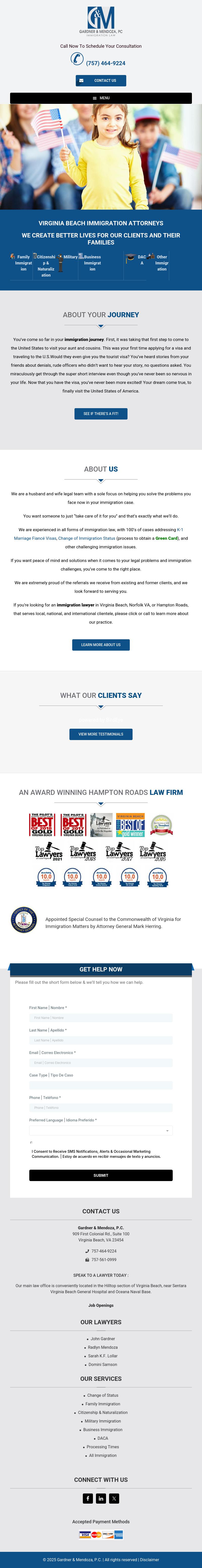 Gardner & Mendoza, PC - Norfolk VA Lawyers