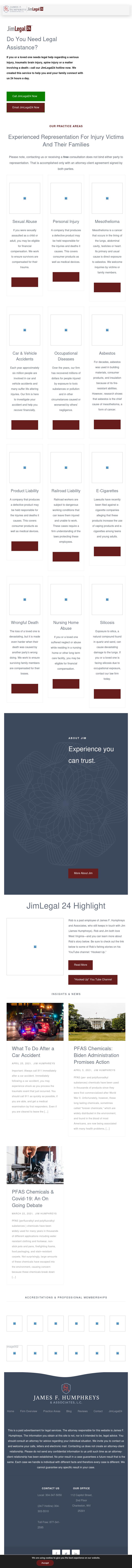 James F. Humphreys & Associates, L.C. - Charleston WV Lawyers