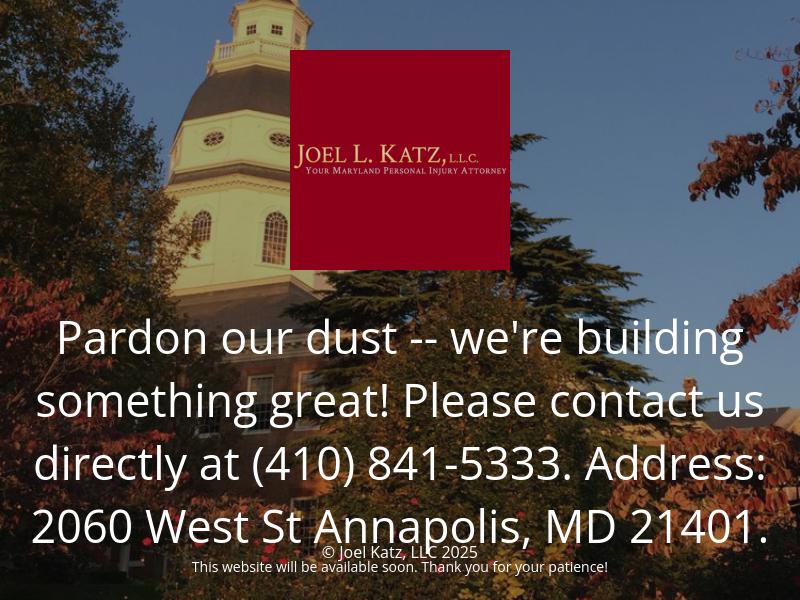 Joel L. Katz, L.L.C. - Annapolis MD Lawyers
