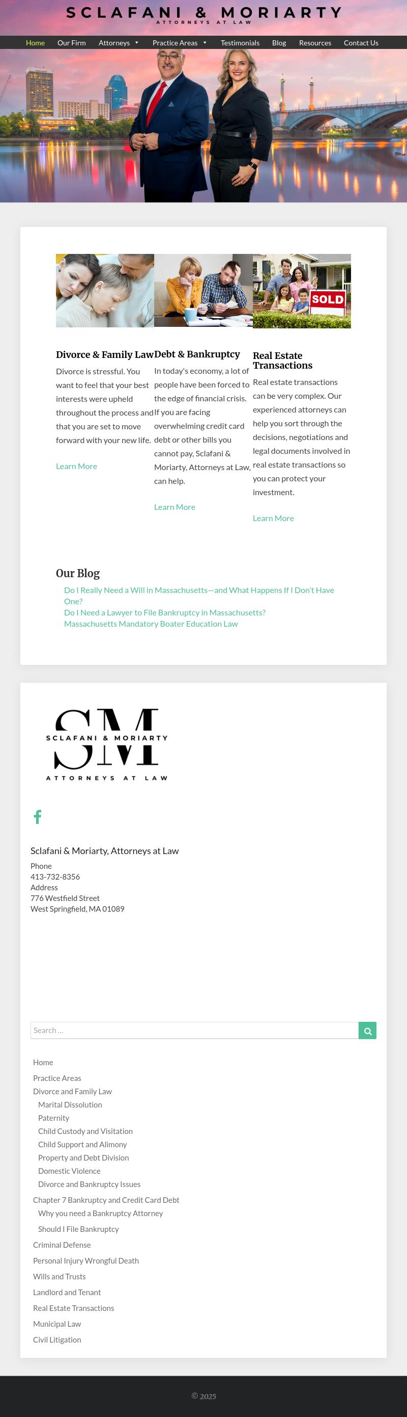 Johnson, Sclafani & Moriarty, Attorneys at Law - West Springfield MA Lawyers