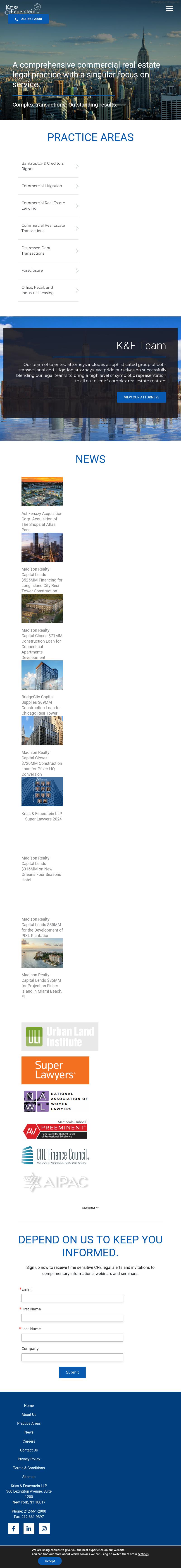 Kriss & Feuerstein LLP - New York NY Lawyers