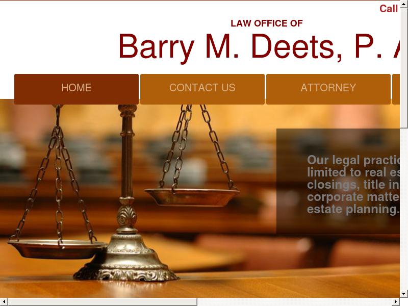 Law Office of Barry M. Deets, P.A. - Port St. Lucie FL Lawyers