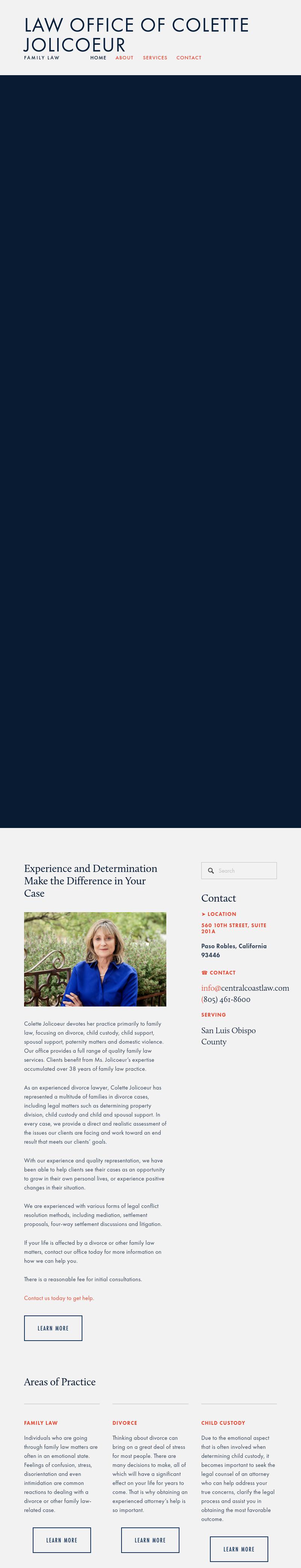 Law Office of Colette Jolicoeur - Atascadero CA Lawyers