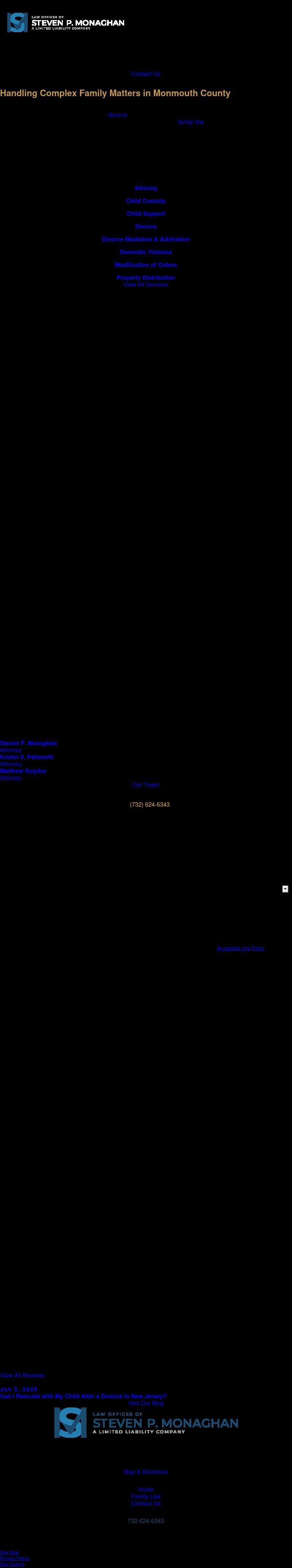Law Offices of Steven P. Monaghan, L.L.C. - Red Bank NJ Lawyers