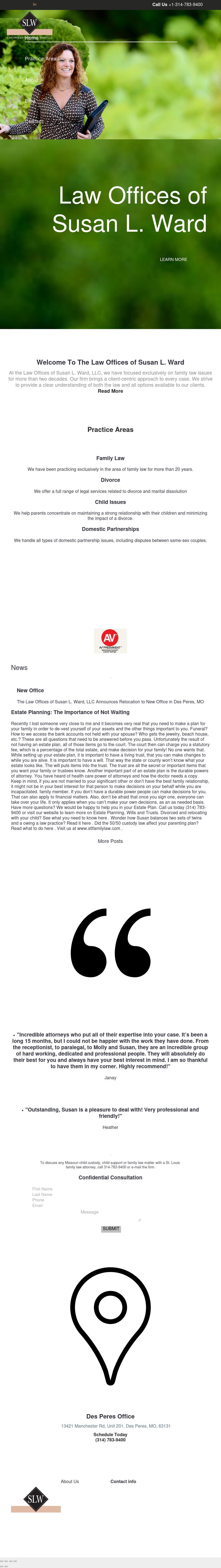 Law Offices of Susan L. Ward LLC - Clayton MO Lawyers