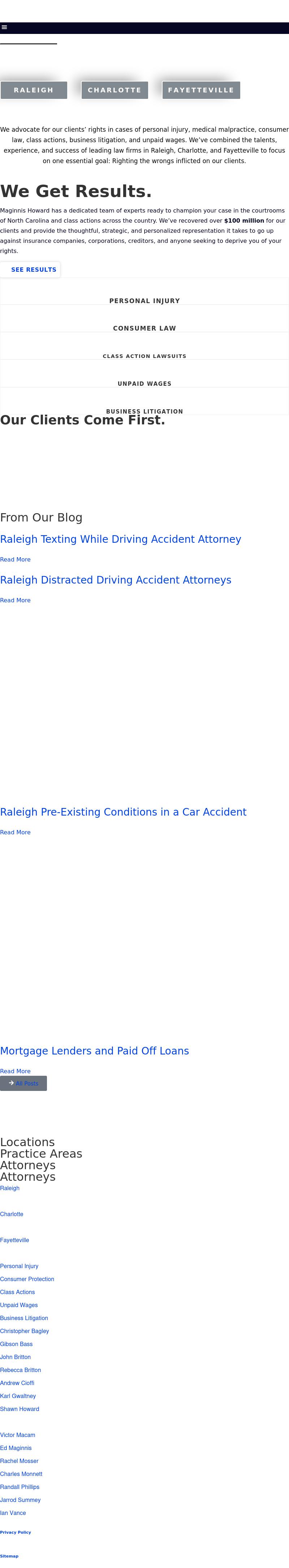 Maginnis Law - Raleigh NC Lawyers