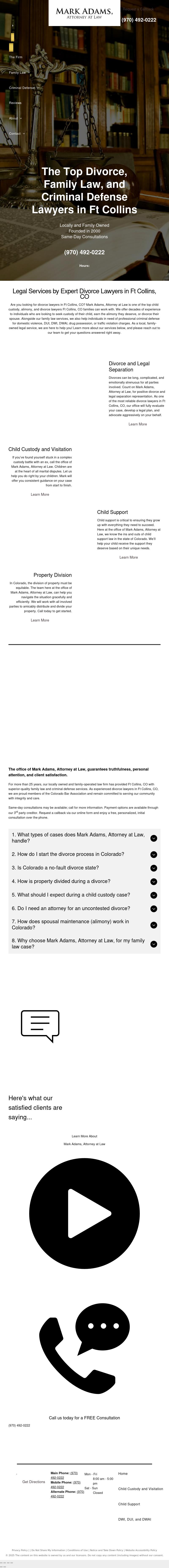 Mark E. Adams, Esq. - Fort Collins CO Lawyers