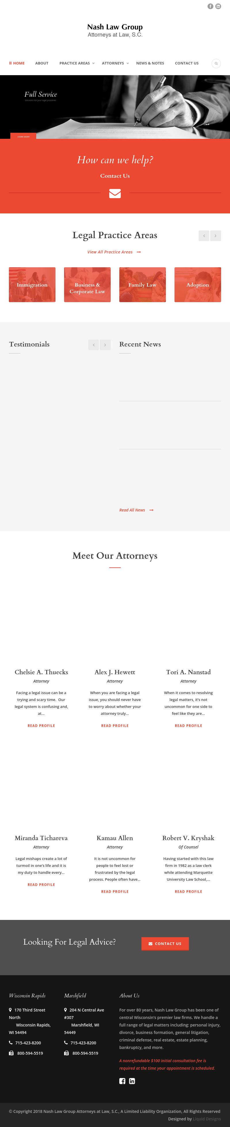 Nash Law Group - Marshfield - Marshfield WI Lawyers