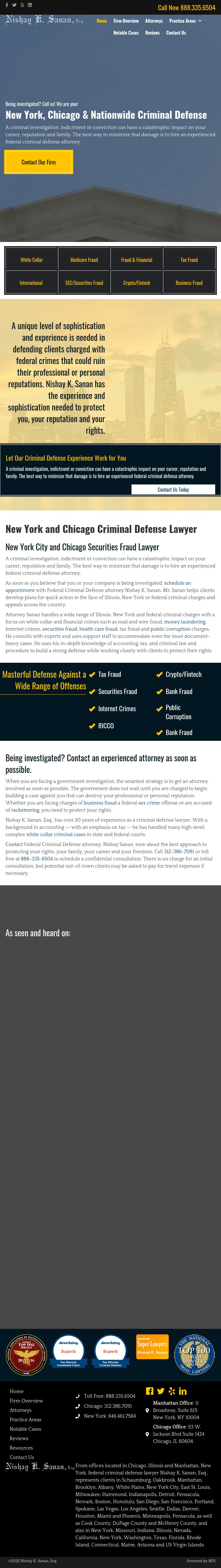 Nishay K. Sanan, Esq. - Oakbrook Terrace IL Lawyers