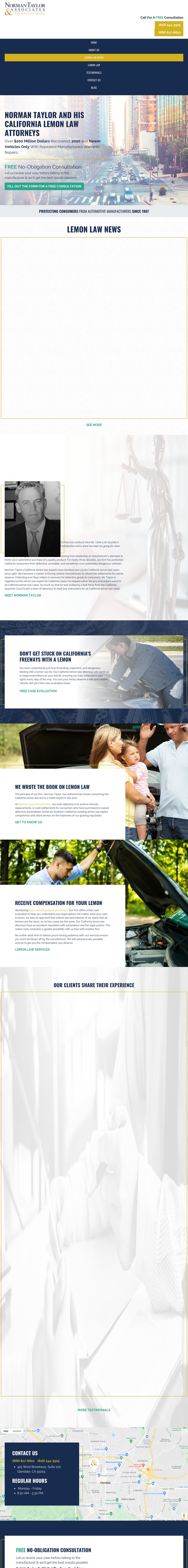 Norman Taylor & Associates - Glendale CA Lawyers