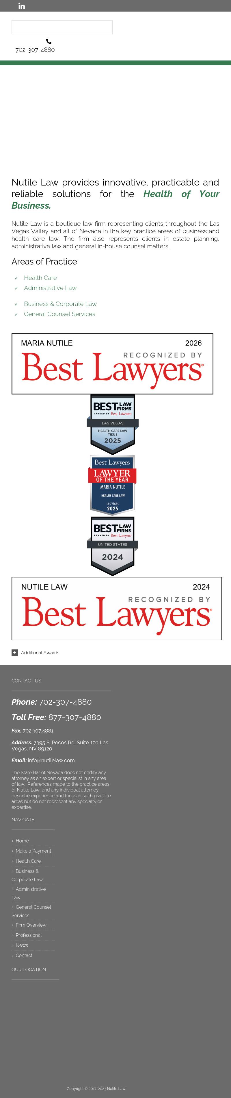 Nutile Law - Henderson NV Lawyers