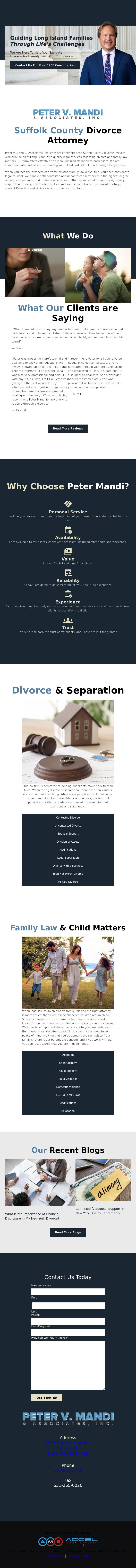 Peter V. Mandi & Associates, Inc. - Bohemia NY Lawyers