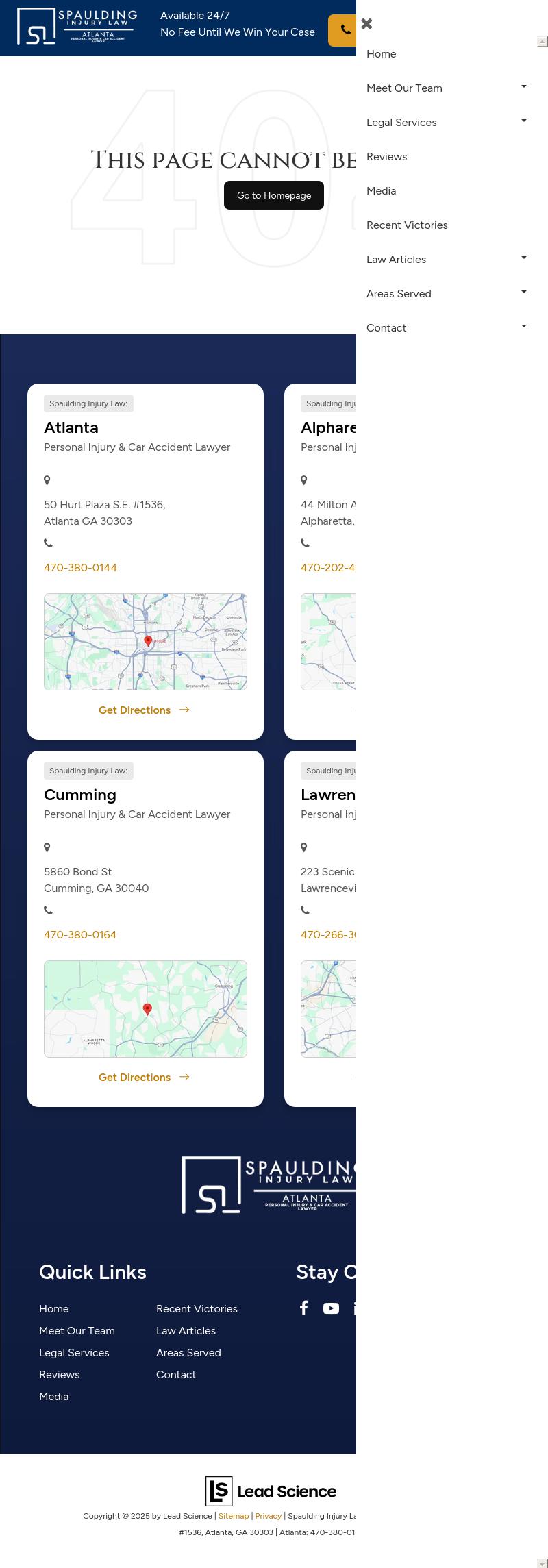 Spaulding Injury Law - Cumming GA Lawyers