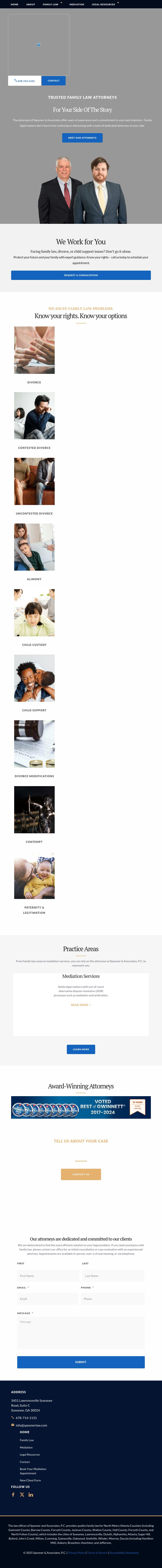 Spooner & Associates, P.C. - Suwanee GA Lawyers