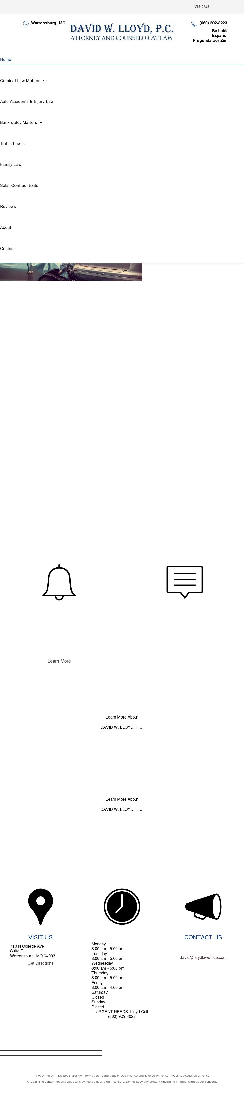 Strong Tower Legal Services, P.C. - Warrensburg MO Lawyers