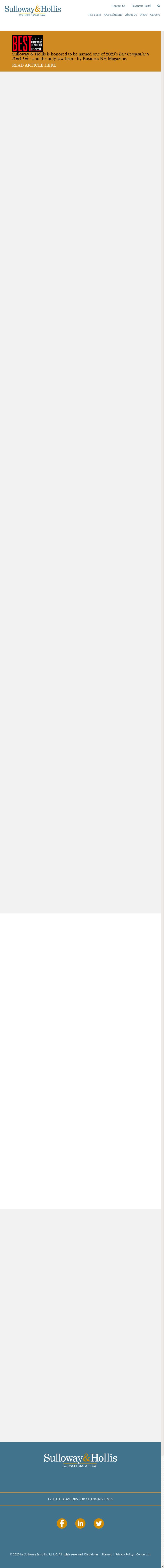 Sulloway & Hollis, P.L.L.C. - Gorham NH Lawyers