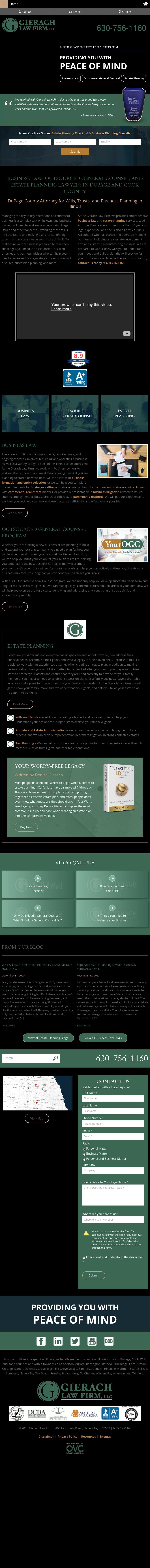 The Gierach Law Firm - Naperville IL Lawyers