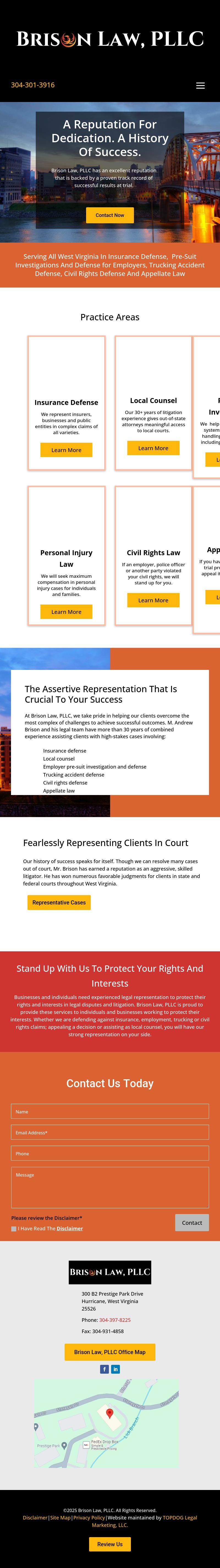 The Law Office of M. Andrew Brison, PLLC - Charleston, WV WV Lawyers