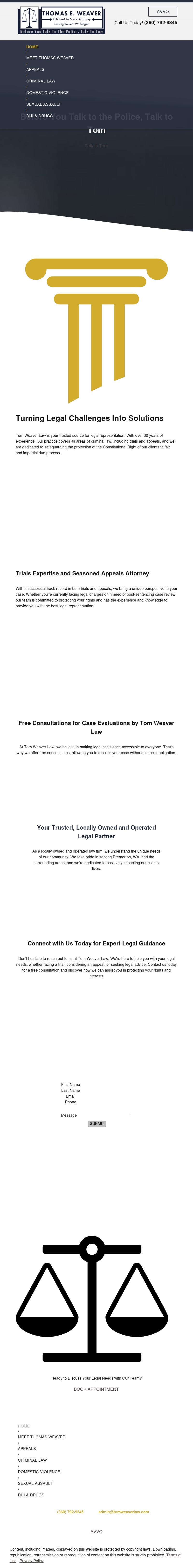 The Law Office of Thomas E. Weaver - Bremerton WA Lawyers