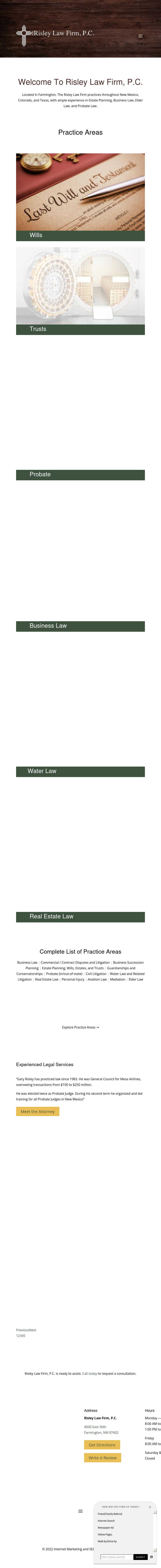 The Risley Law Firm, P.C. - Farmington NM Lawyers