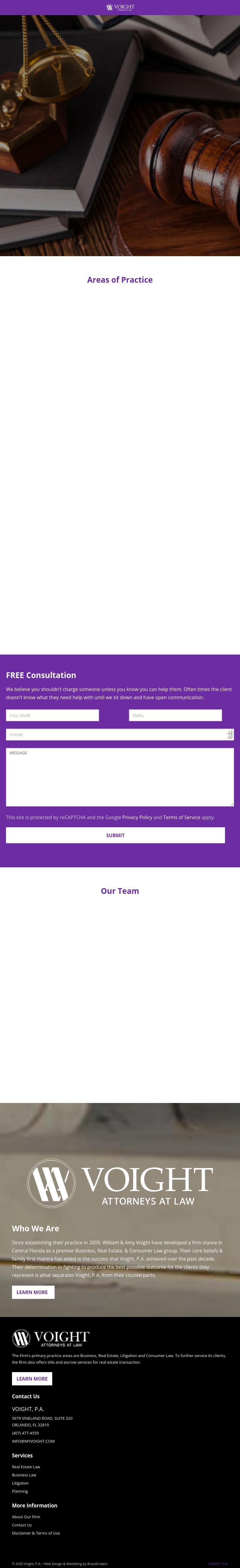 Voight P.A. - Attorneys at Law - Orlando FL Lawyers