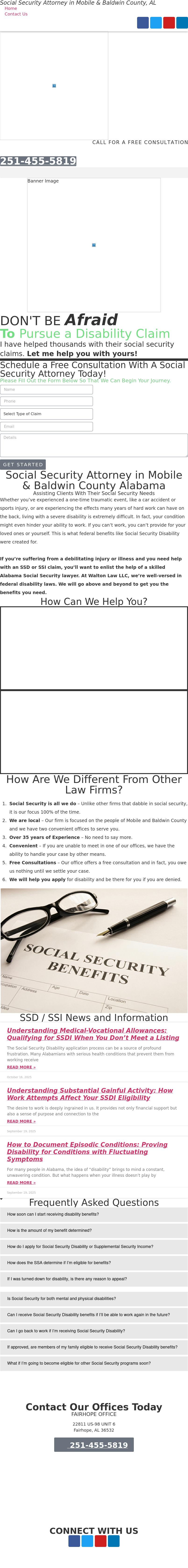 Walton Law LLC - Mobile AL Lawyers