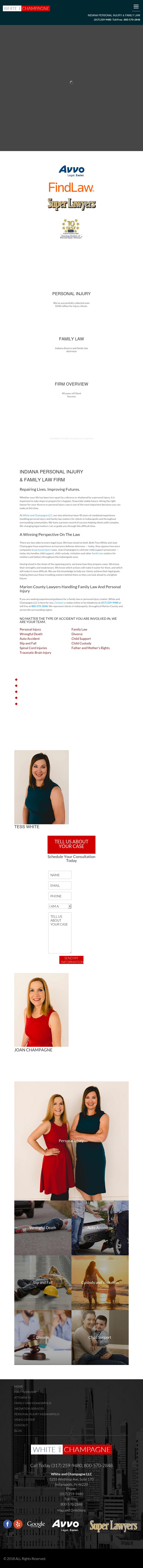 White and Champagne LLC - Indianapolis IN Lawyers