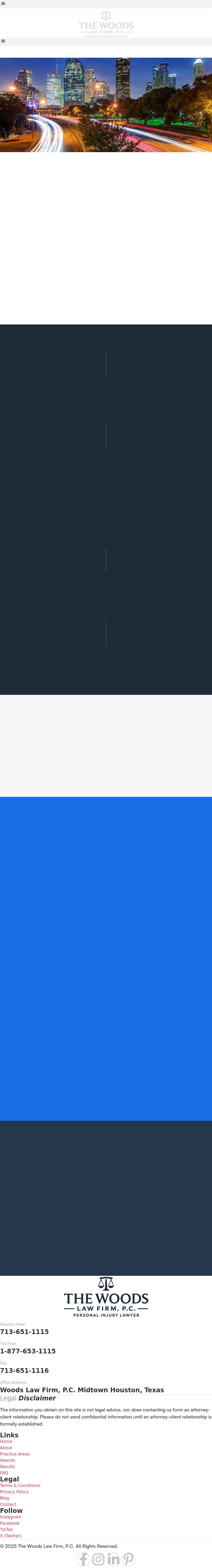 Woods Law Firm, P.C. - Houston TX Lawyers