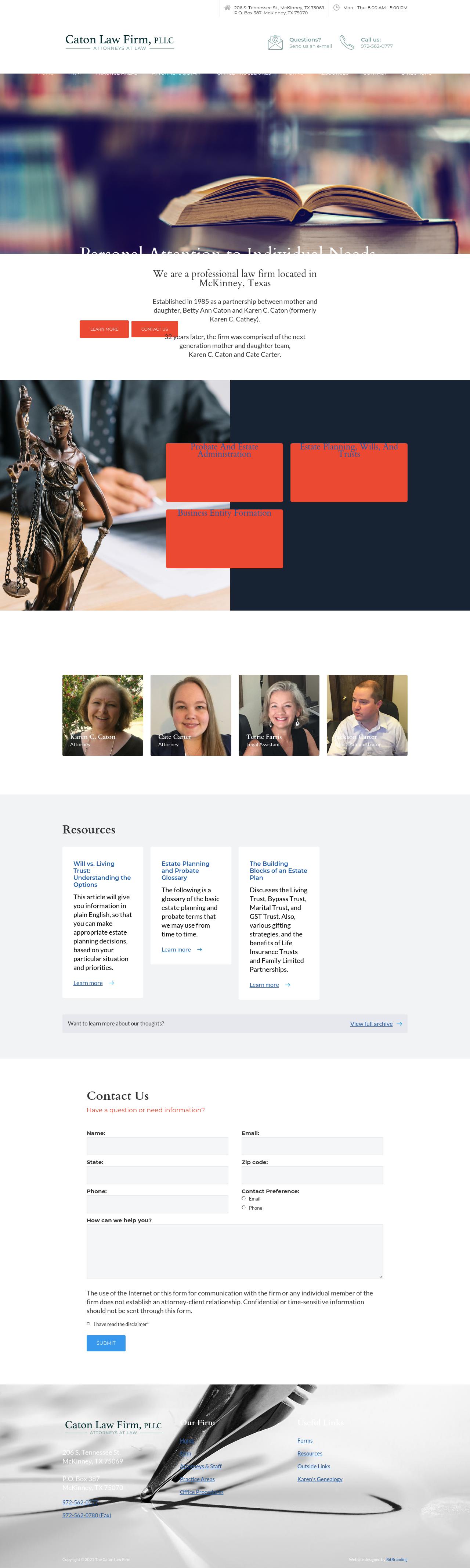 The Caton Law Firm PLLC - McKinney TX Lawyers