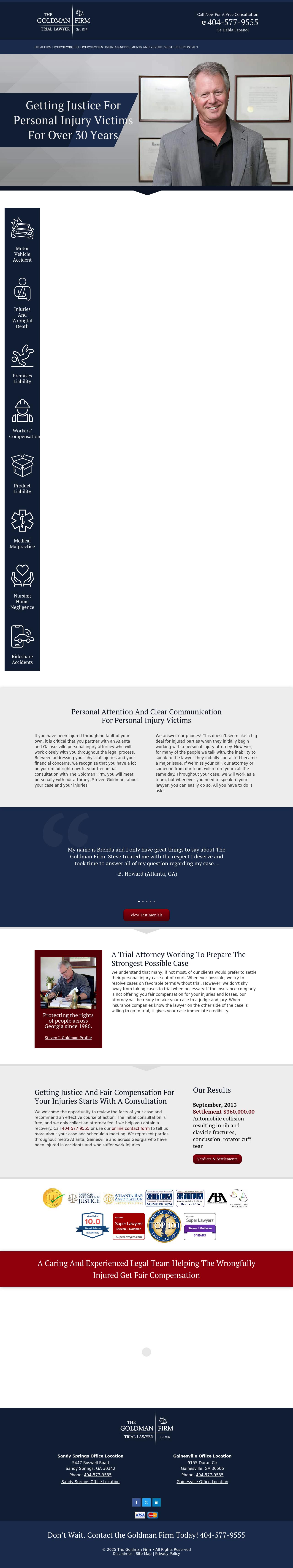 The Goldman Firm - Atlanta GA Lawyers