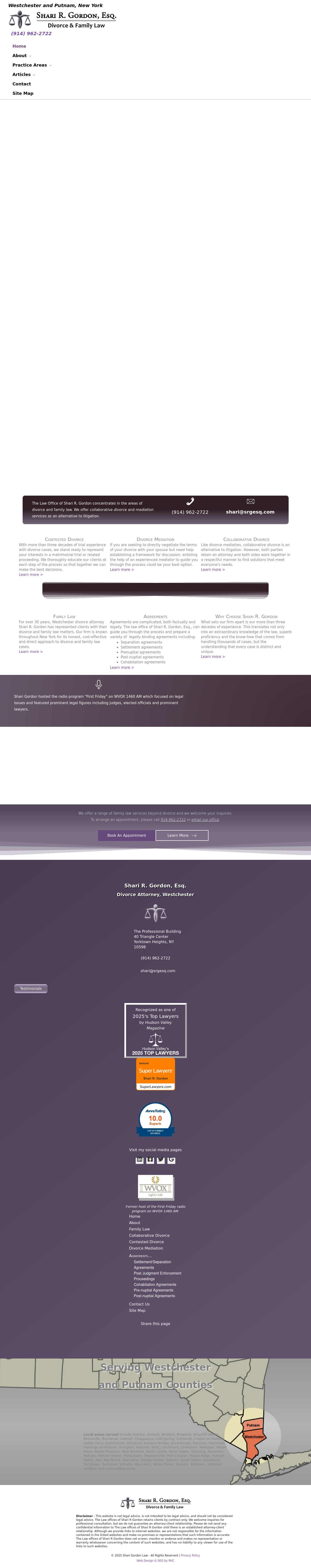 The Law Offices of Shari R. Gordon - White Plains NY Lawyers