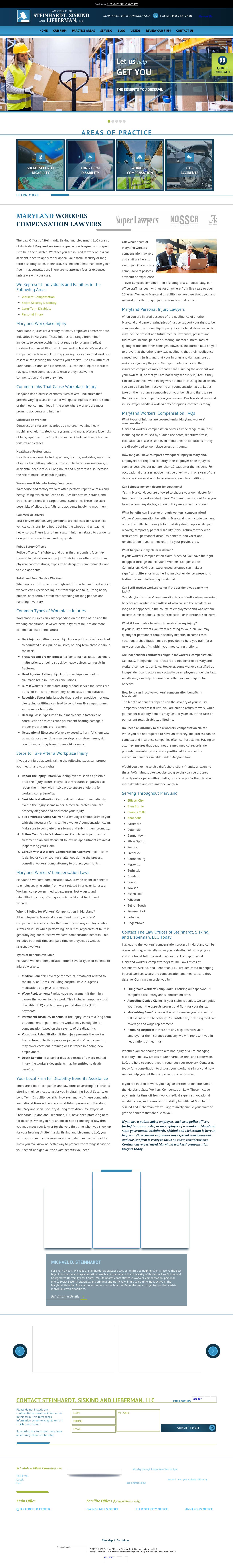 The Law Offices of Steinhardt, Siskind and Associates, LLC - Glen Burnie MD Lawyers