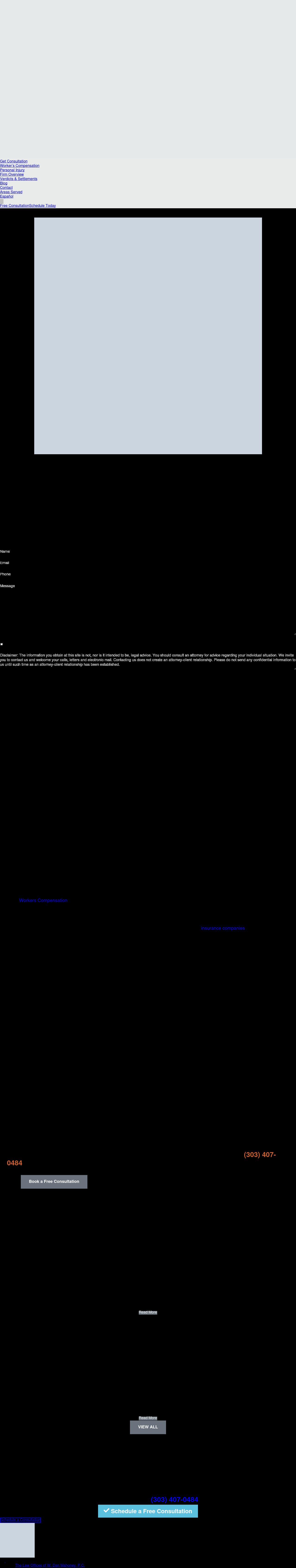 The Law Offices of W. Dan Mahoney, P.C. - Denver CO Lawyers