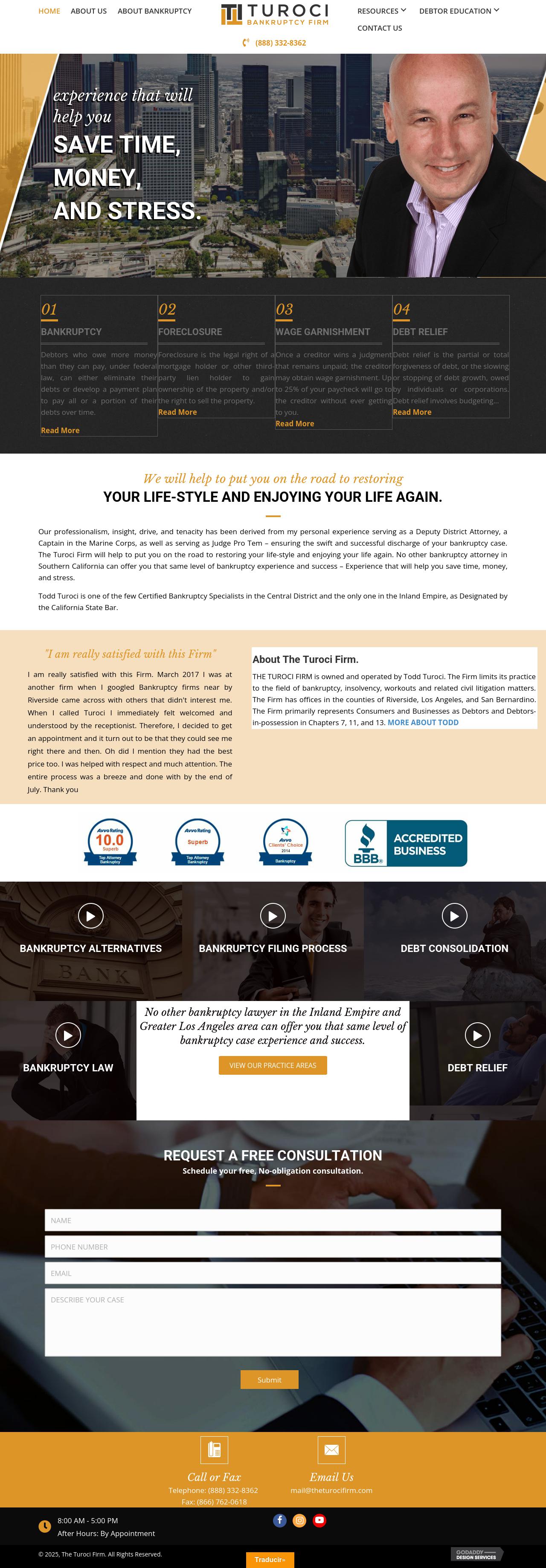 The Turoci Bankruptcy Firm - Los Angeles CA Lawyers