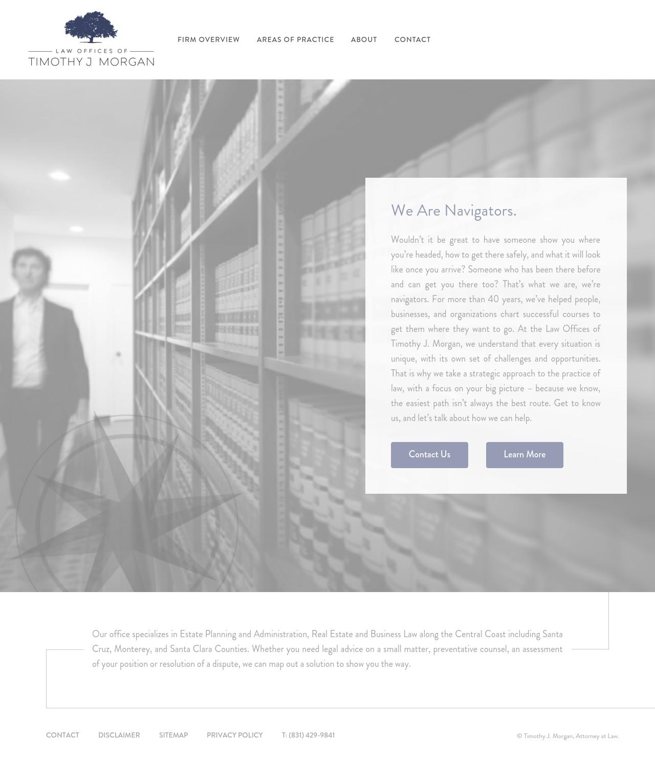 Timothy J. Morgan, Attorney at Law - Santa Cruz CA Lawyers