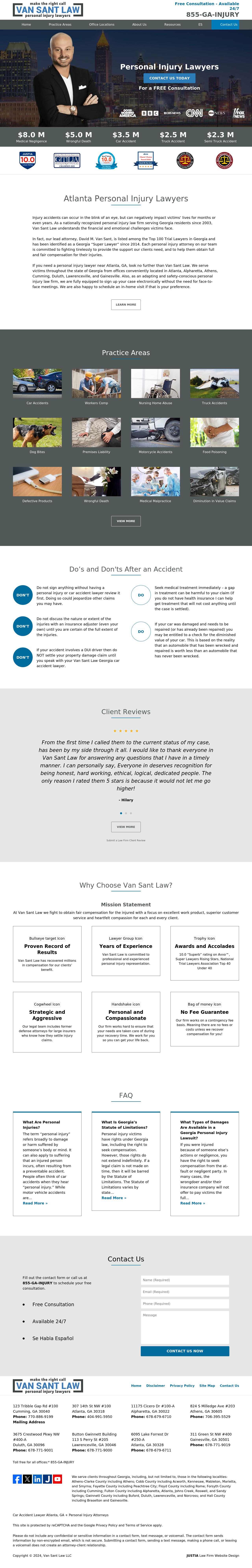 Van Sant Law, LLC - Atlanta GA Lawyers