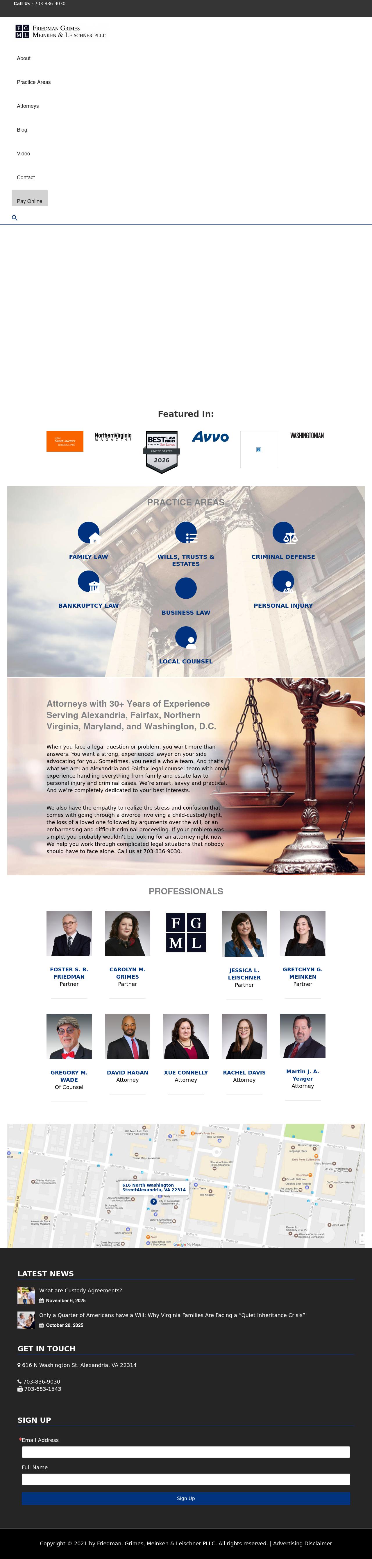 Wade, Friedman & Sutter, P.C. - Alexandria VA Lawyers