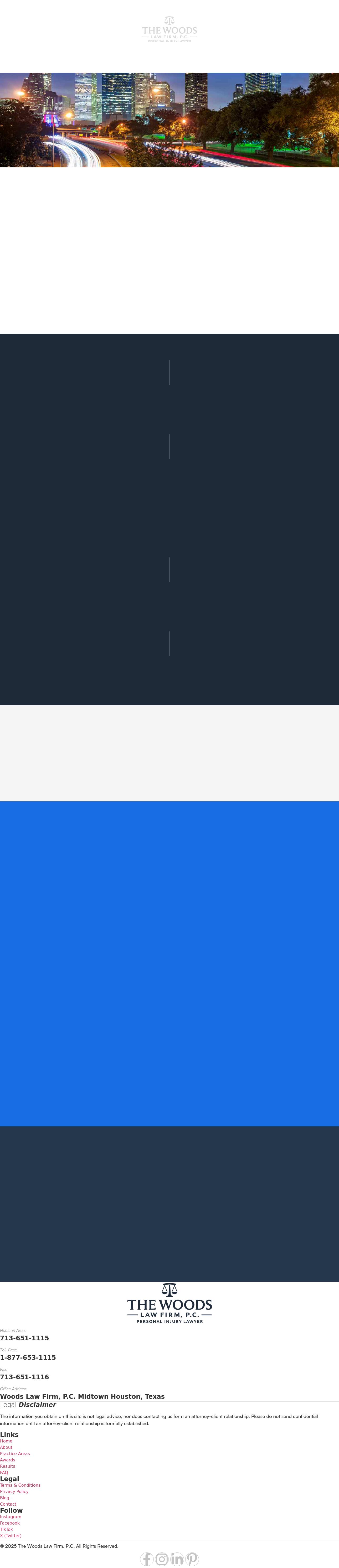 Woods Law Firm, P.C. - Houston TX Lawyers