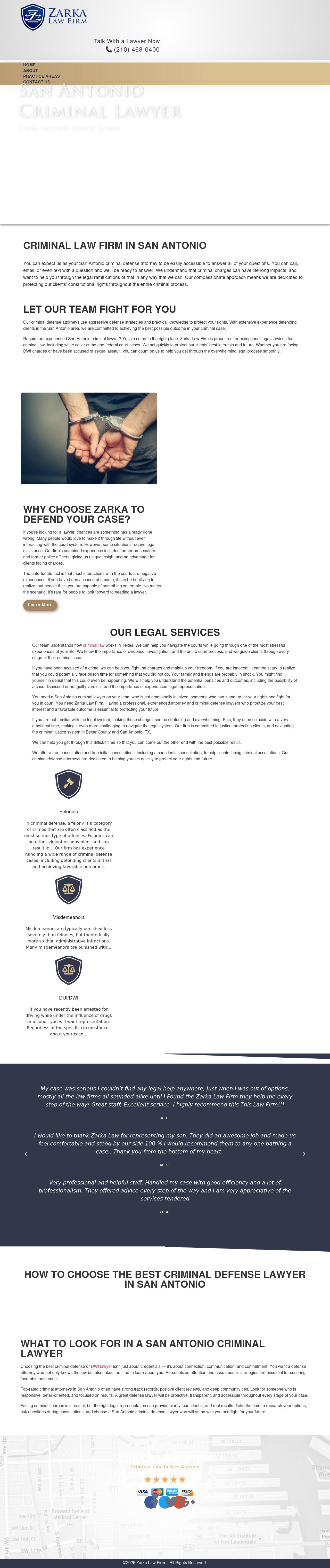 Zarka Law Firm, PLLC - San Antonio TX Lawyers