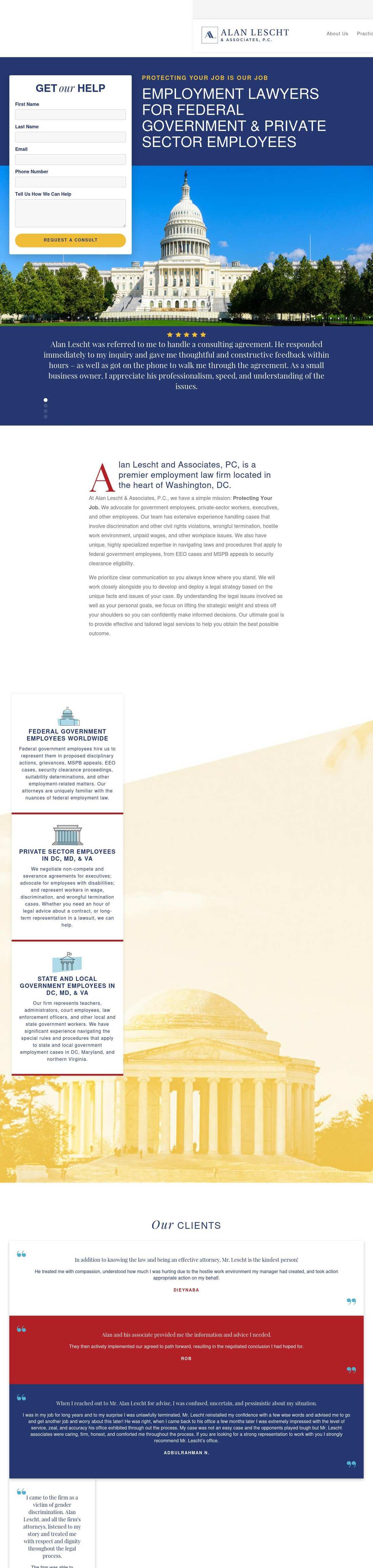 Alan Lescht & Associates, P.C. - Washington DC Lawyers