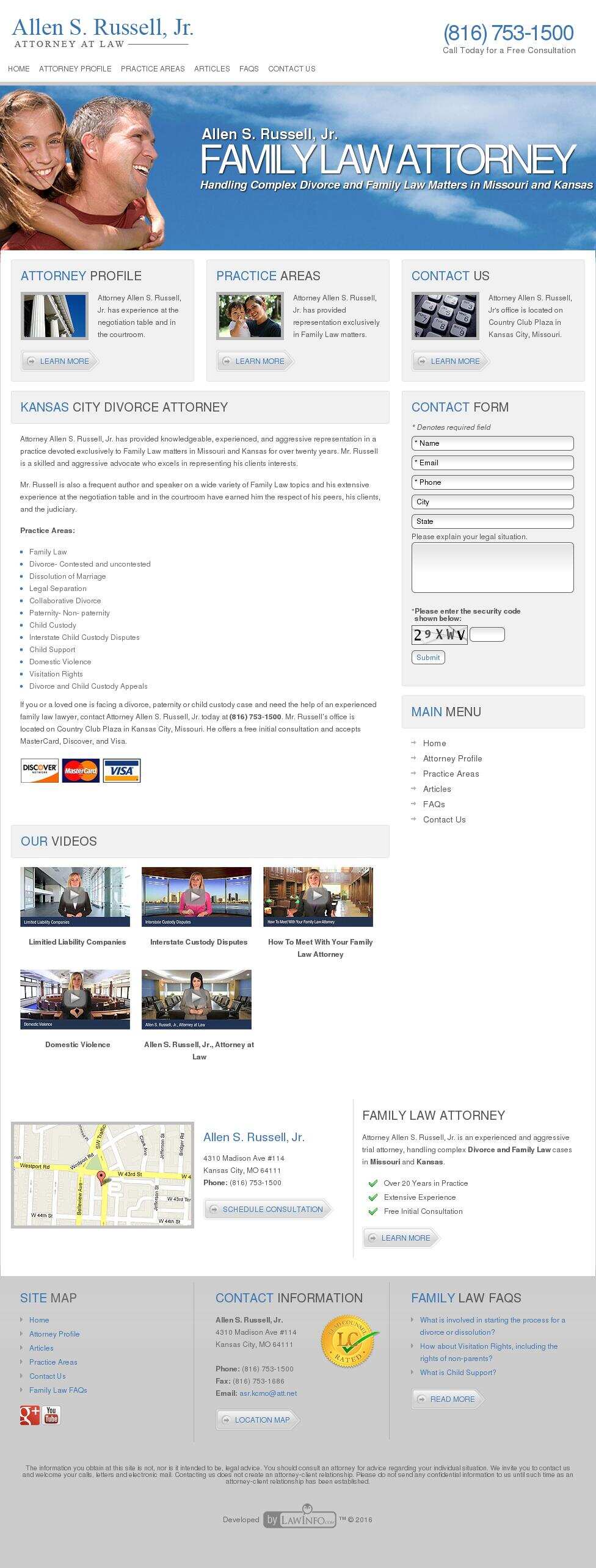 Allen S. Russell, Jr. Attorney at Law - Kansas City MO Lawyers